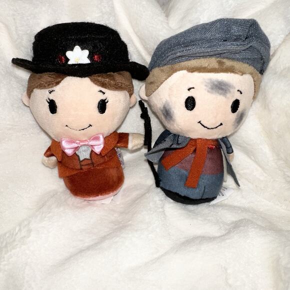 Hallmark Other - Hallmark Itty Bittys MARY POPPINS & BERT Plush Stuffed Animal Toy